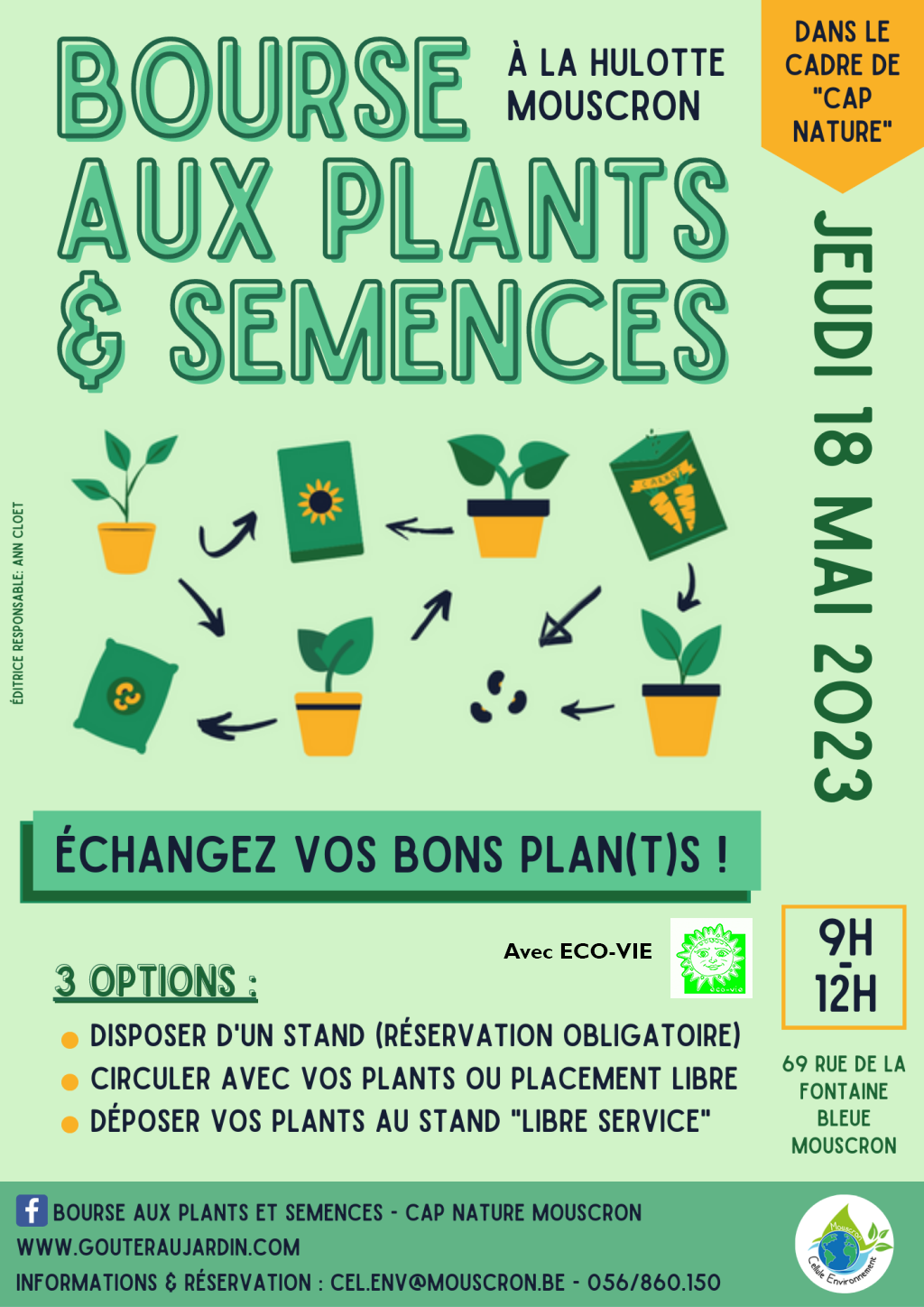 bourse aux plants - capnature - 2023